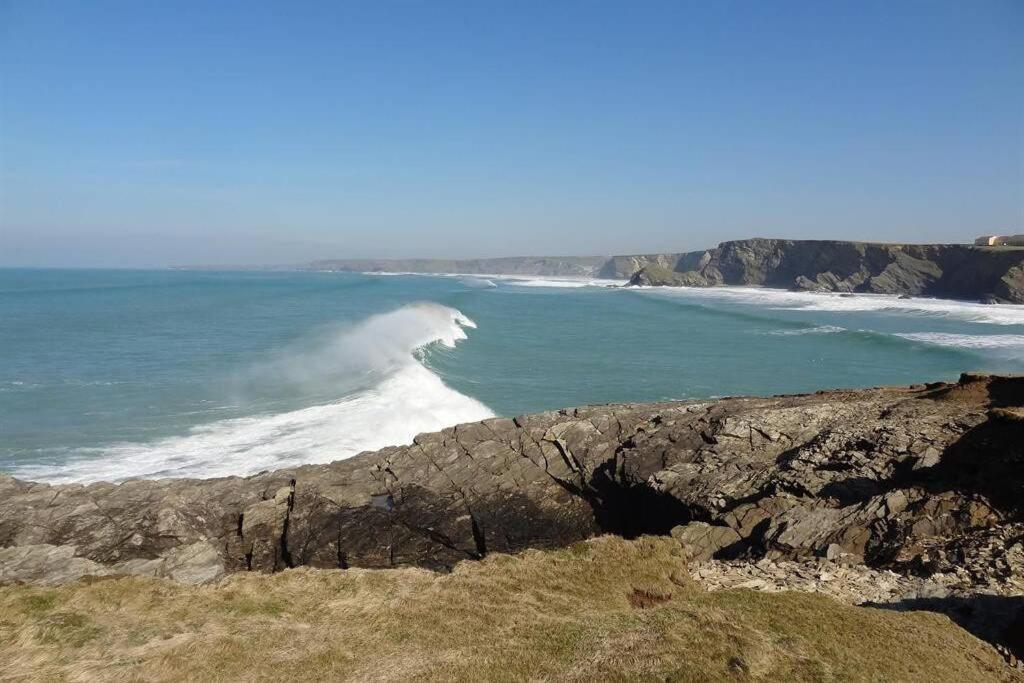 Large 5 Bed 3 Bath House 300 Meters From Beach And Restaurants Newquay  Bagian luar foto